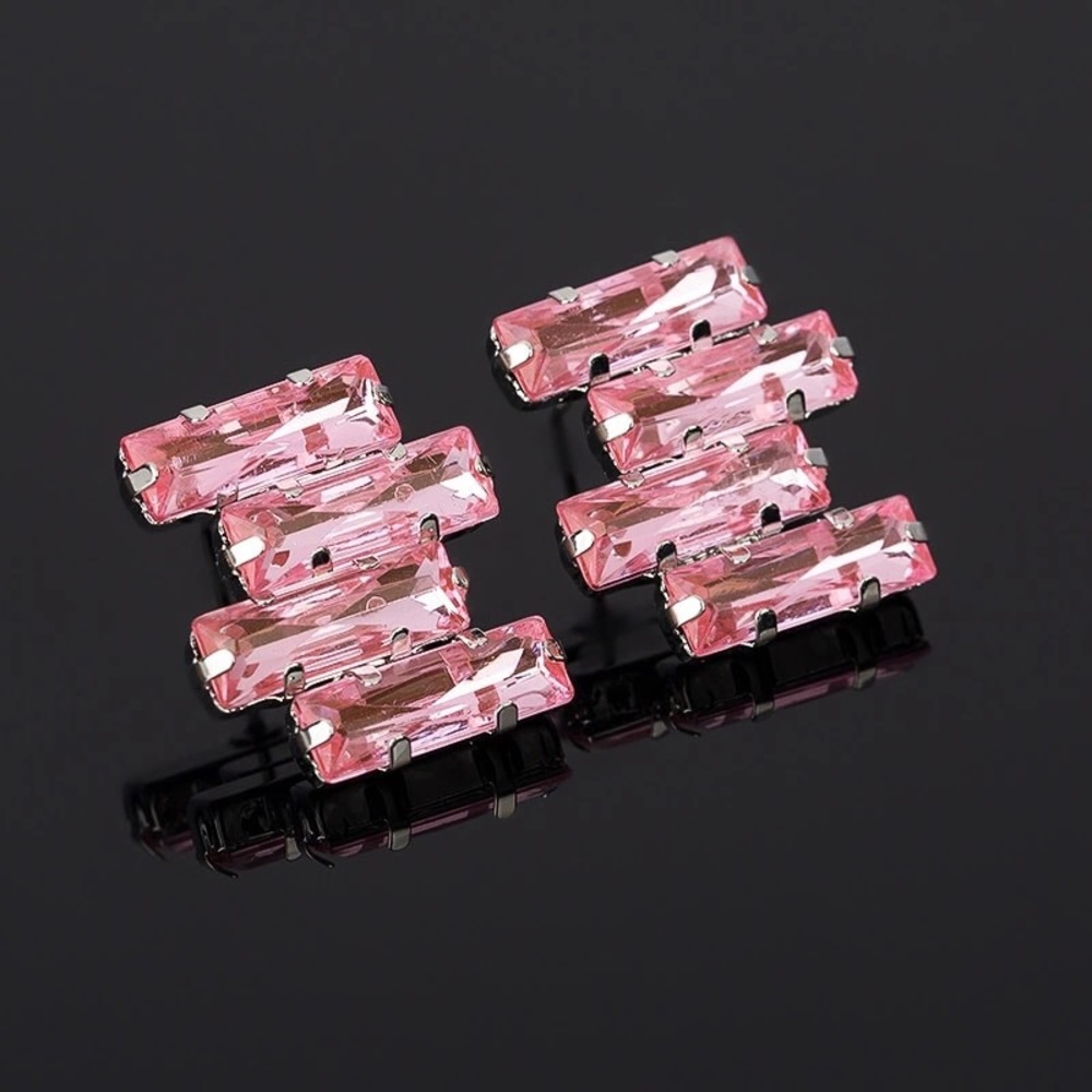 Stud Pink Earrings